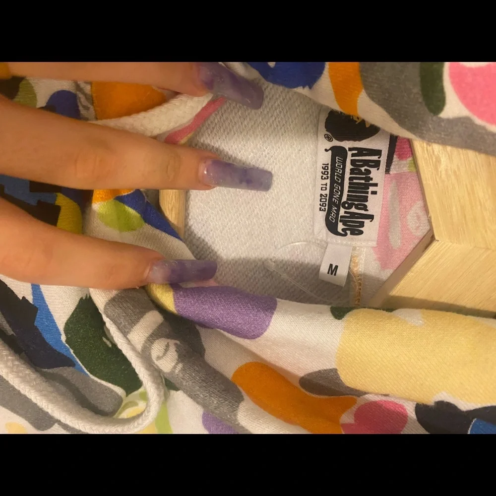 Bape Multi Camo Hoodie - Picture 2 of 3